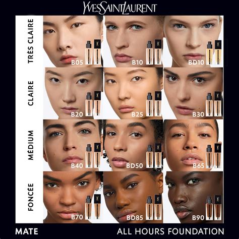 ysl sephora foundation|yves saint laurent foundation shades.